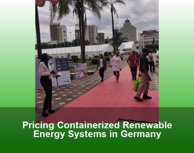 Pricing Containerized Renewable Energy Systems in Germany